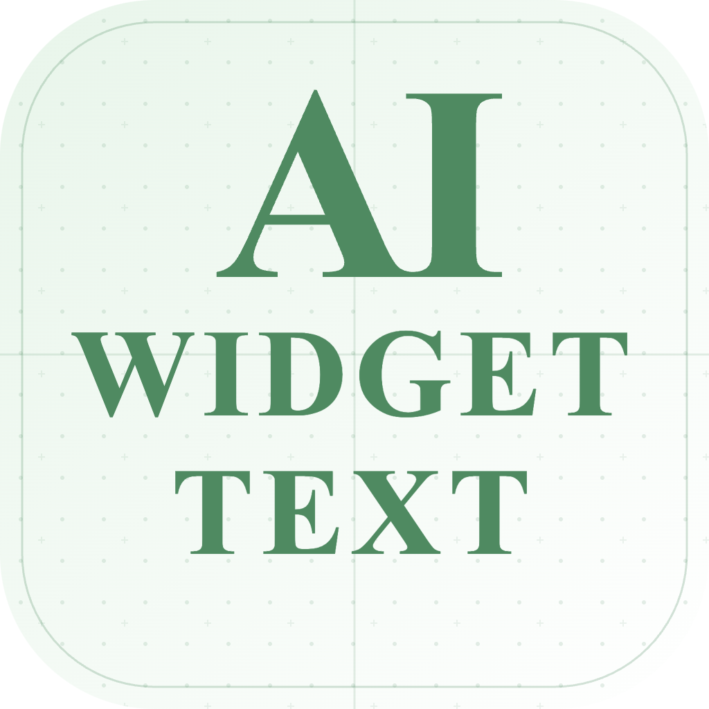 AI Widget Text